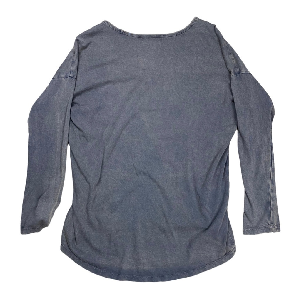 Madewell Quarter Sleeve Cotton Top - Picture 2 of 5